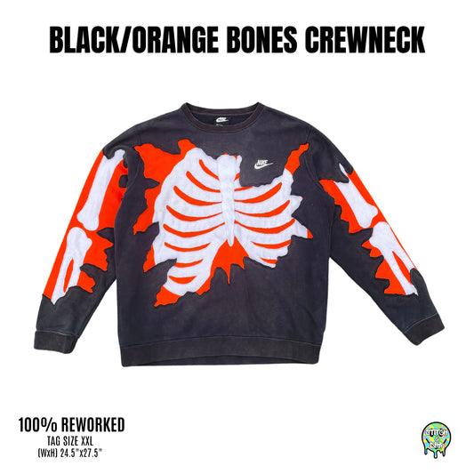 Black/Orange Crewneck (XL/XXL)